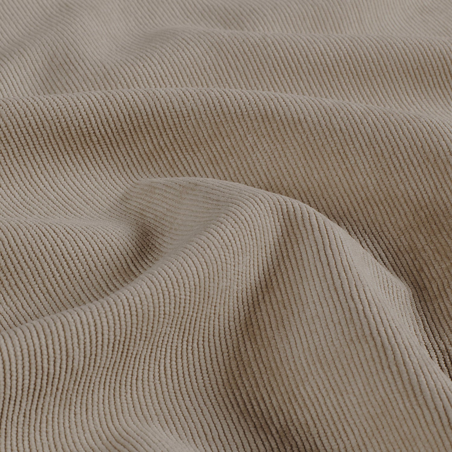 Babyfløjl med stræk i beige