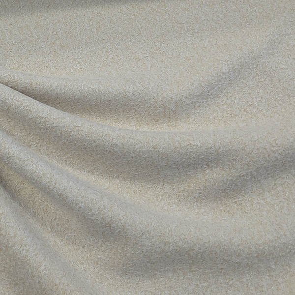 Meleret boucle i beige