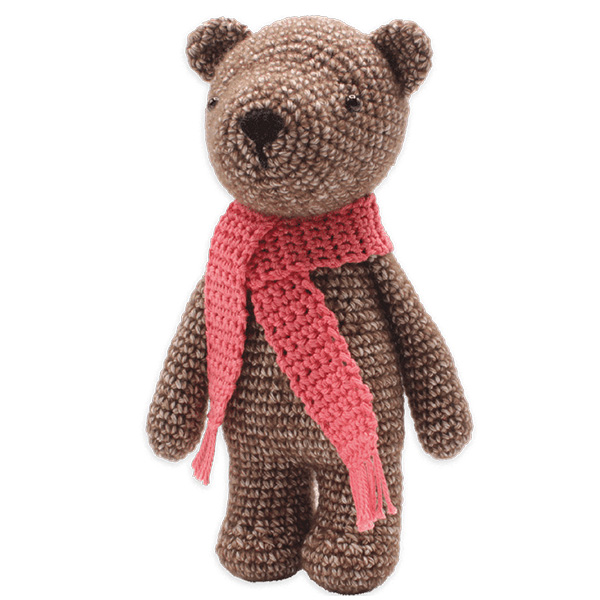 Bobbi Bear krea kit, hæklet