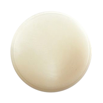 Knapper, beige/hvid, mat, 22 mm (00903) - Balsløw