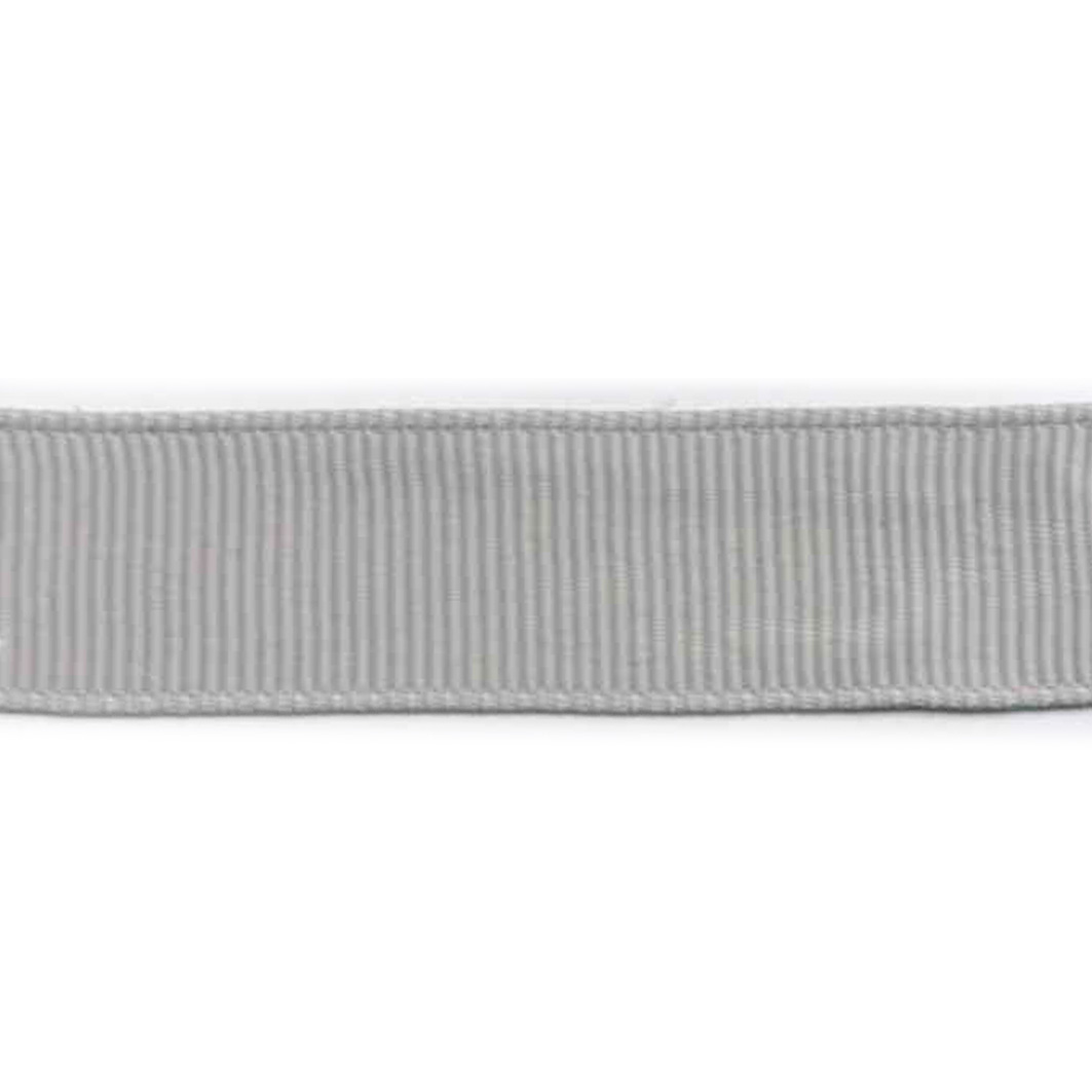 Grosgrain bånd, 25mm, grå - Balsløw