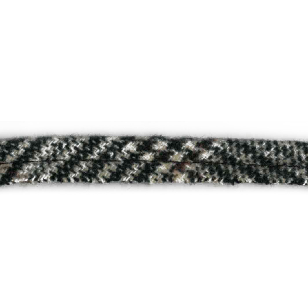 Tweed piping, beige 