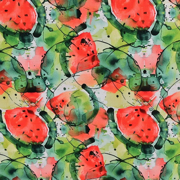 Jersey med vandmelon (digitalprint)