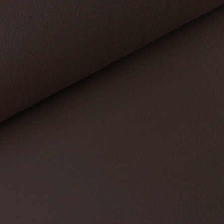 Polar Fleece ensfarvet, 1500 mm, brun - Balsløw