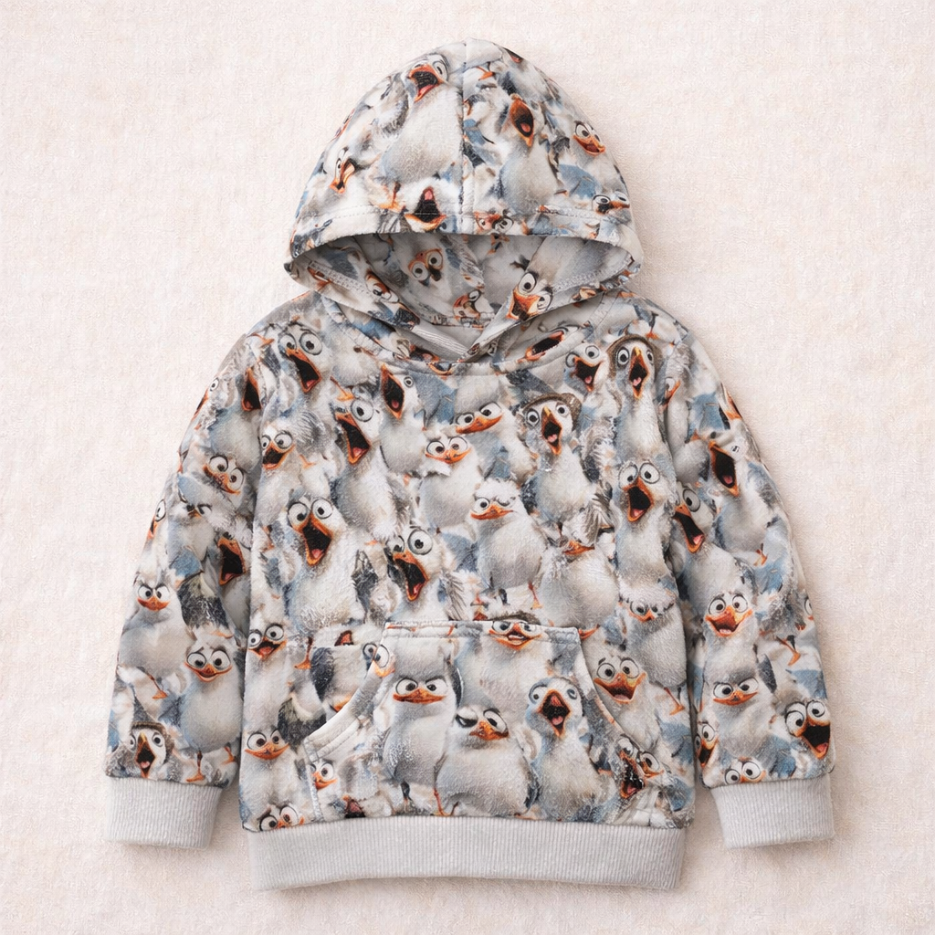 Jersey med måger (digitalprint)