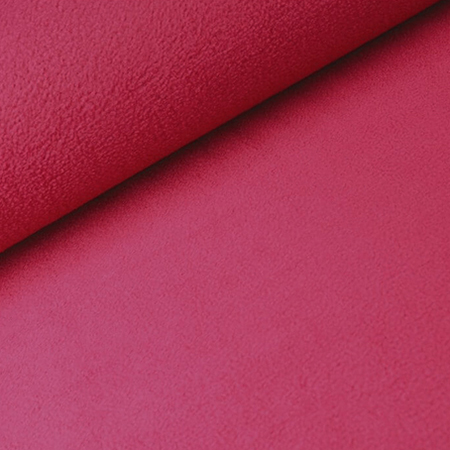 Polar Fleece ensfarvet, 1500 mm, pink - Balsløw