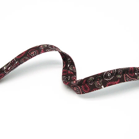 Poplin paisley piping - Balsløw