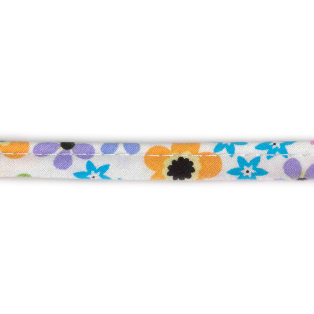 Poplin blomster, piping - Balsløw