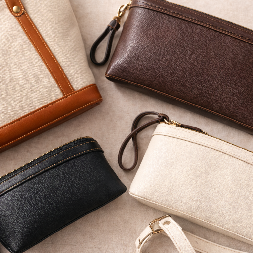 Læder (imiteret) skråbånd, bordeaux rød