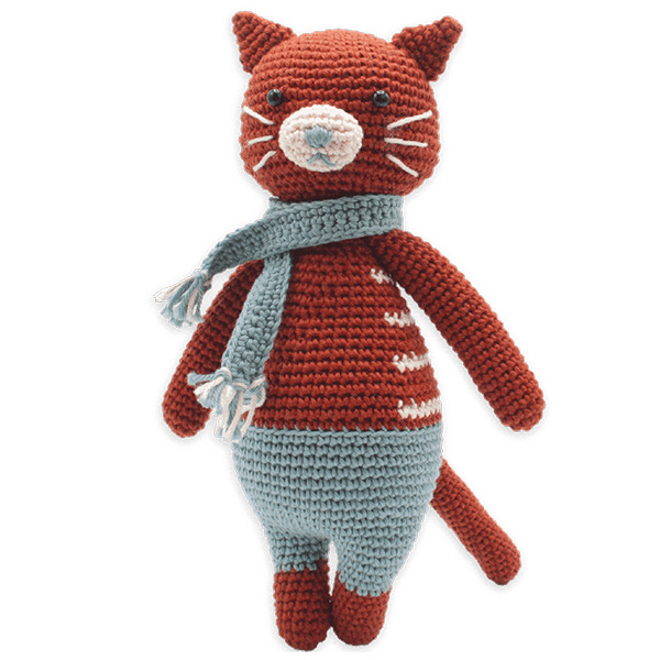 Pixie Cat krea kit, hæklet