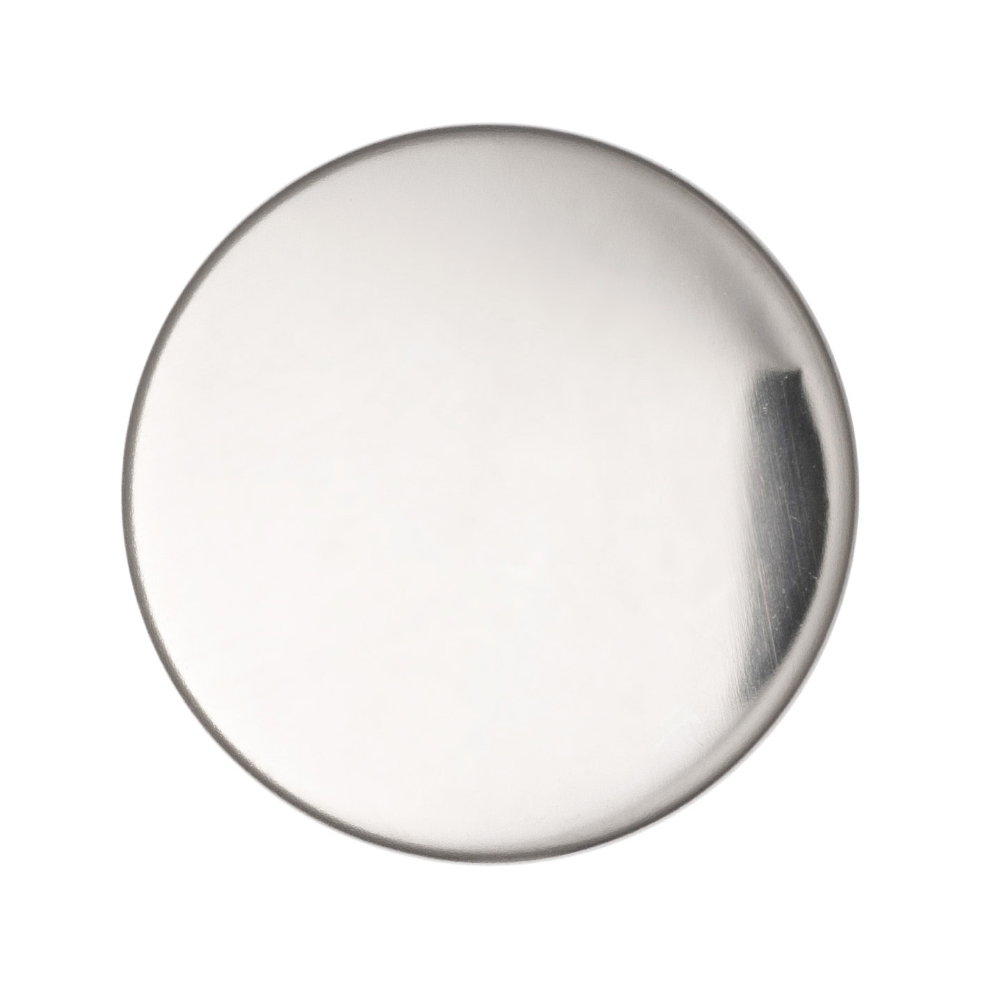 Knapper, hvid, blank, 12 mm (00271)
