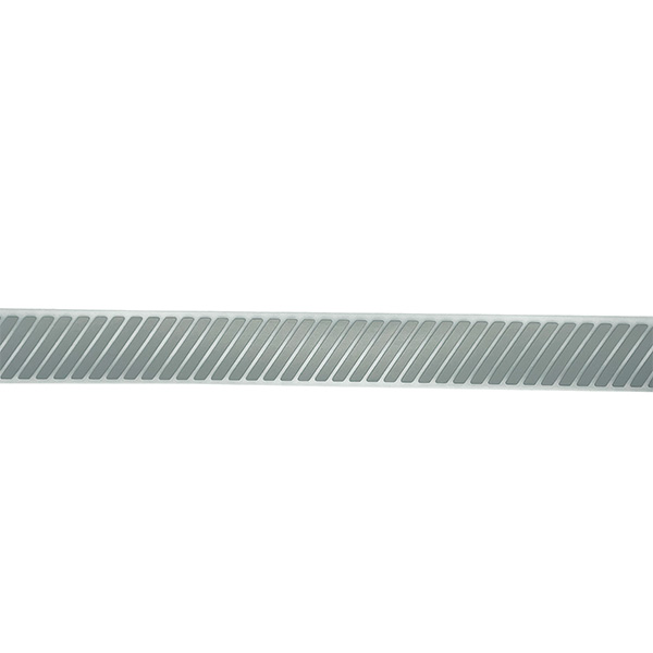 Refleks bånd med striber, Iron-on, 30 mm