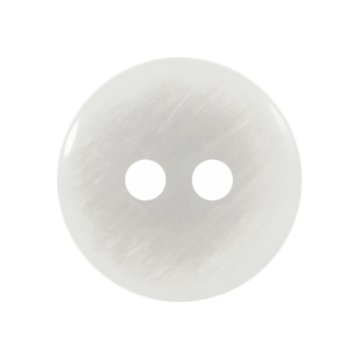 Knapper, hvid, to huller, 13 mm (00854b) - Balsløw