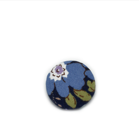 Poplin Blomster, knapper Poplin Blomster, knapper