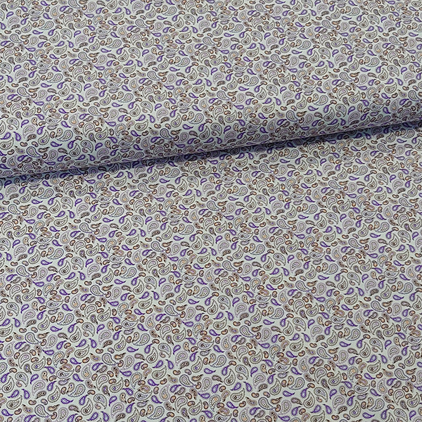 Poplin med paisley