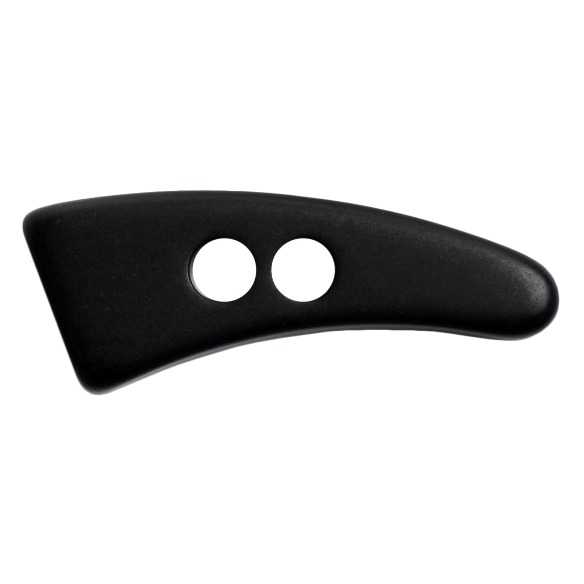 Knapper, sort, sten, 22 mm (01047) - Balsløw