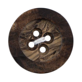 Knapper, brun, rustik, 22 mm (00251)