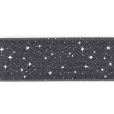 Elastik m/tryk, Stjernebillede, "sølv"