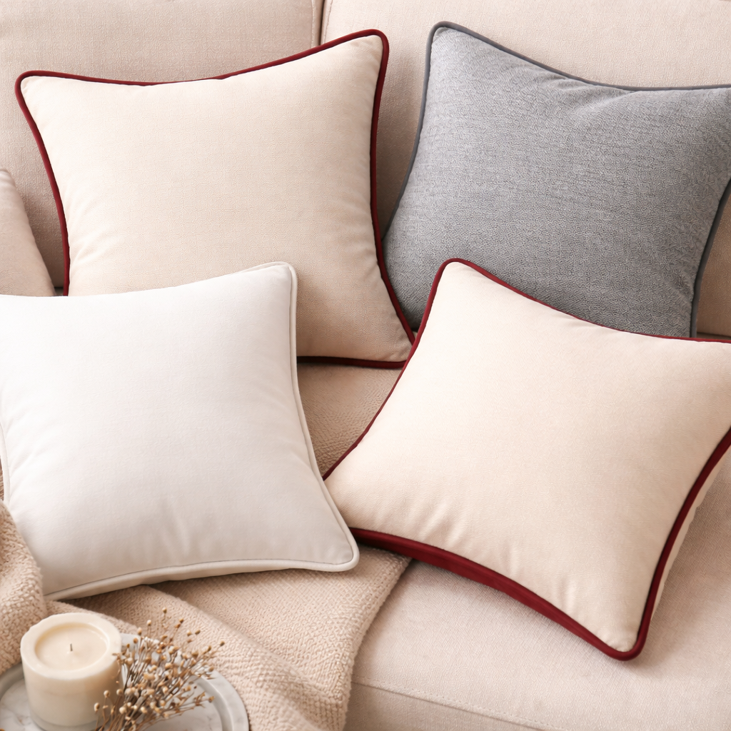 Læder (imiteret) skråbånd, bordeaux rød