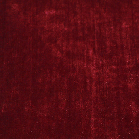 Velour, ensfarvet 1500 mm, mørkerød