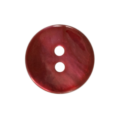 Knapper, rød, rustik, 12 mm (01099)