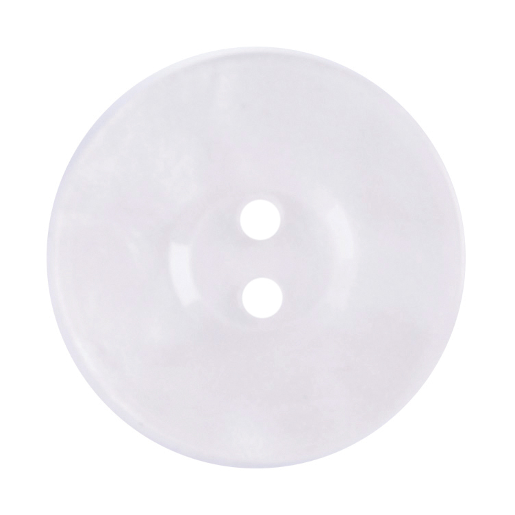 Knapper, hvid, to huller, 17 mm (00862a) - Balsløw