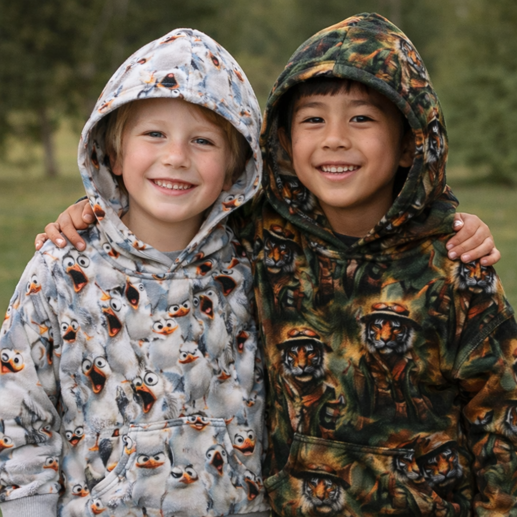 Jersey med måger (digitalprint)