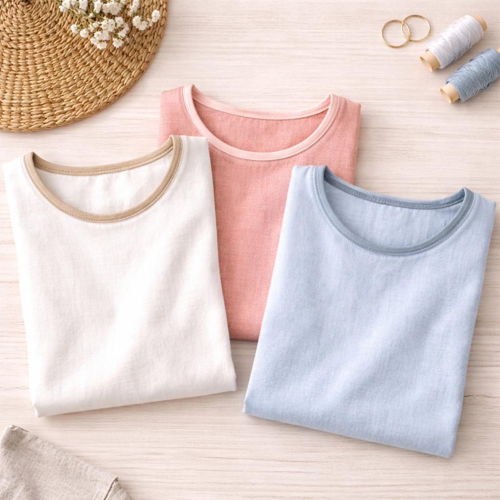 Bomuld skråbånd, baby blå