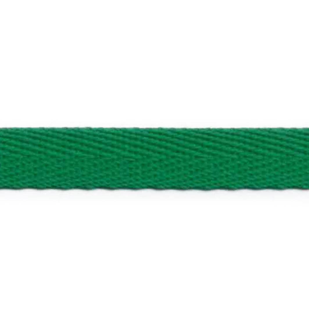Sildebens vævede bånd, grøn