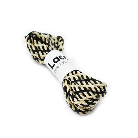 Snørebånd 2-fv, rund 5 mm