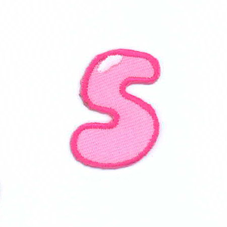 Strygemærke tal, 25x33 mm Strygemærke tal, 25x33 mm