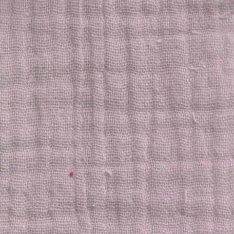 Ensfarvet bomulds crepe