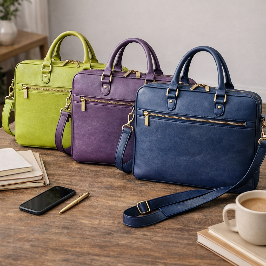 Læder stof, metervare, imiteret, navy