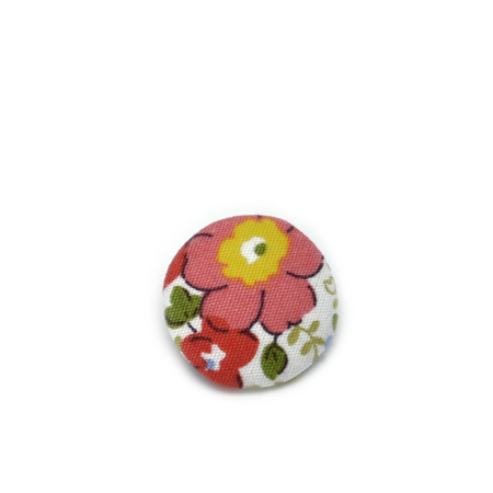 Poplin Blomster, knapper Poplin Blomster, knapper