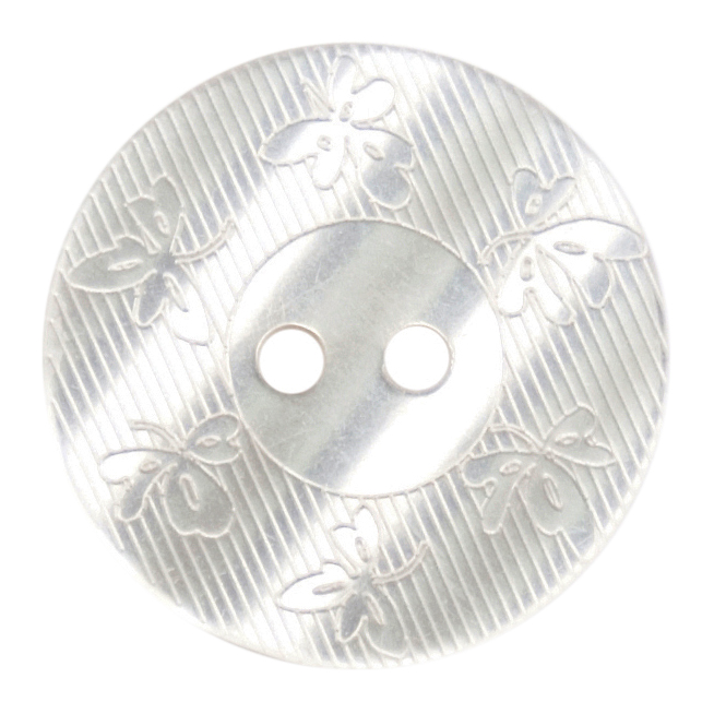 Knapper, hvid, rund, 22 mm (00063) - Balsløw
