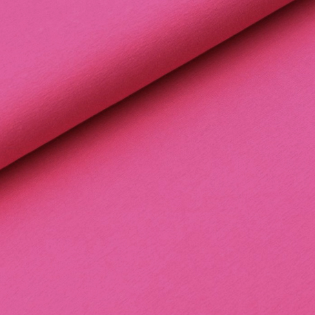Jersey stof, bomuld, ensfarvet, pink - Balsløw