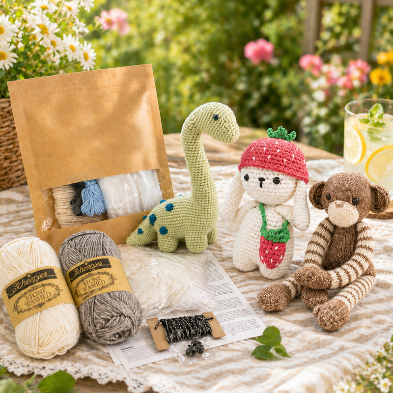 Malinda Monkey krea kit, strik