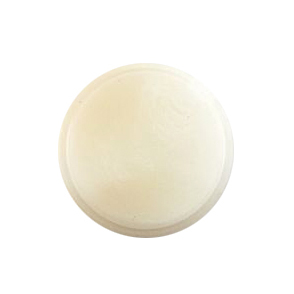Knapper, hvid/beige, mat, 15 mm (00901)