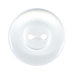 Knapper, hvid, rund,16 mm (00283) - Balsløw