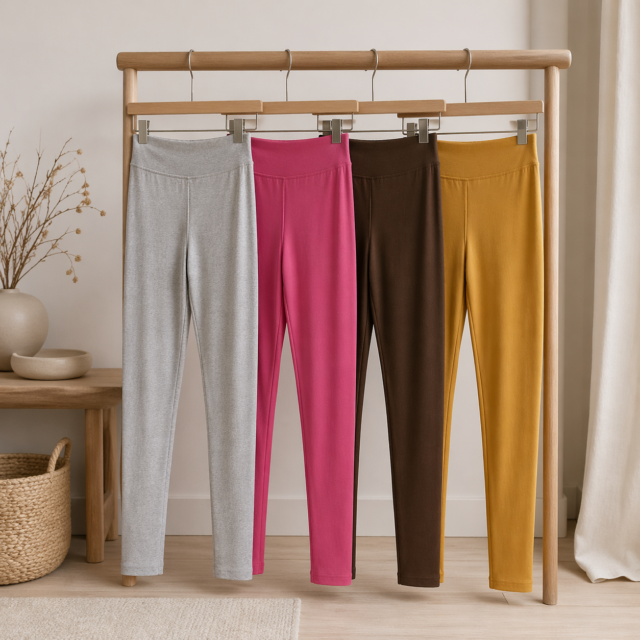 Viscose jersey,  ensfarvet, metervare, pink