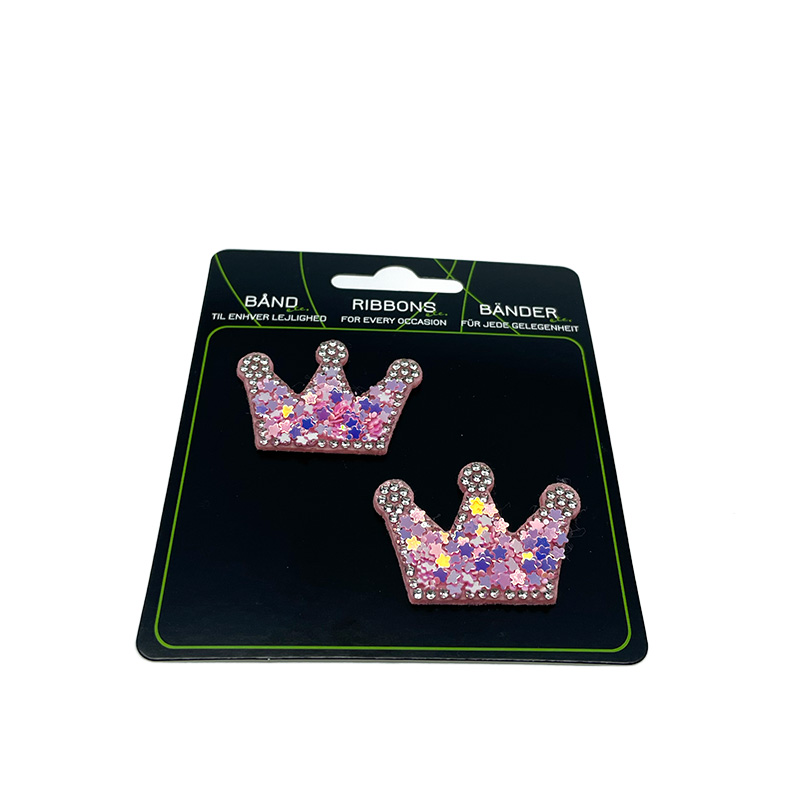 Symærke m/Kroner, 43x30 mm