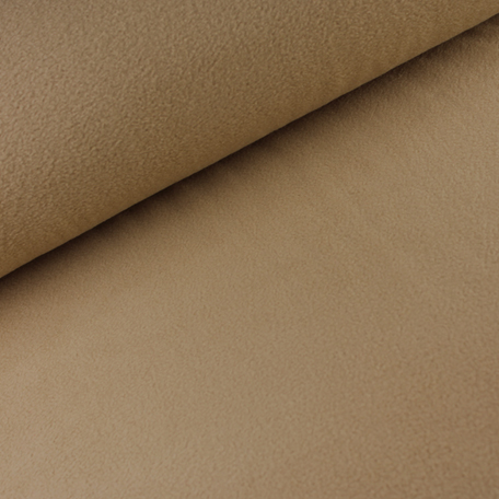 Polar Fleece ensfarvet, 1500 mm, beige - Balsløw