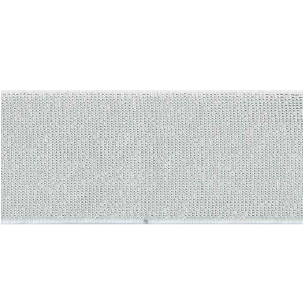 Elastiske bånd m/Lurex 40 mm., hvid