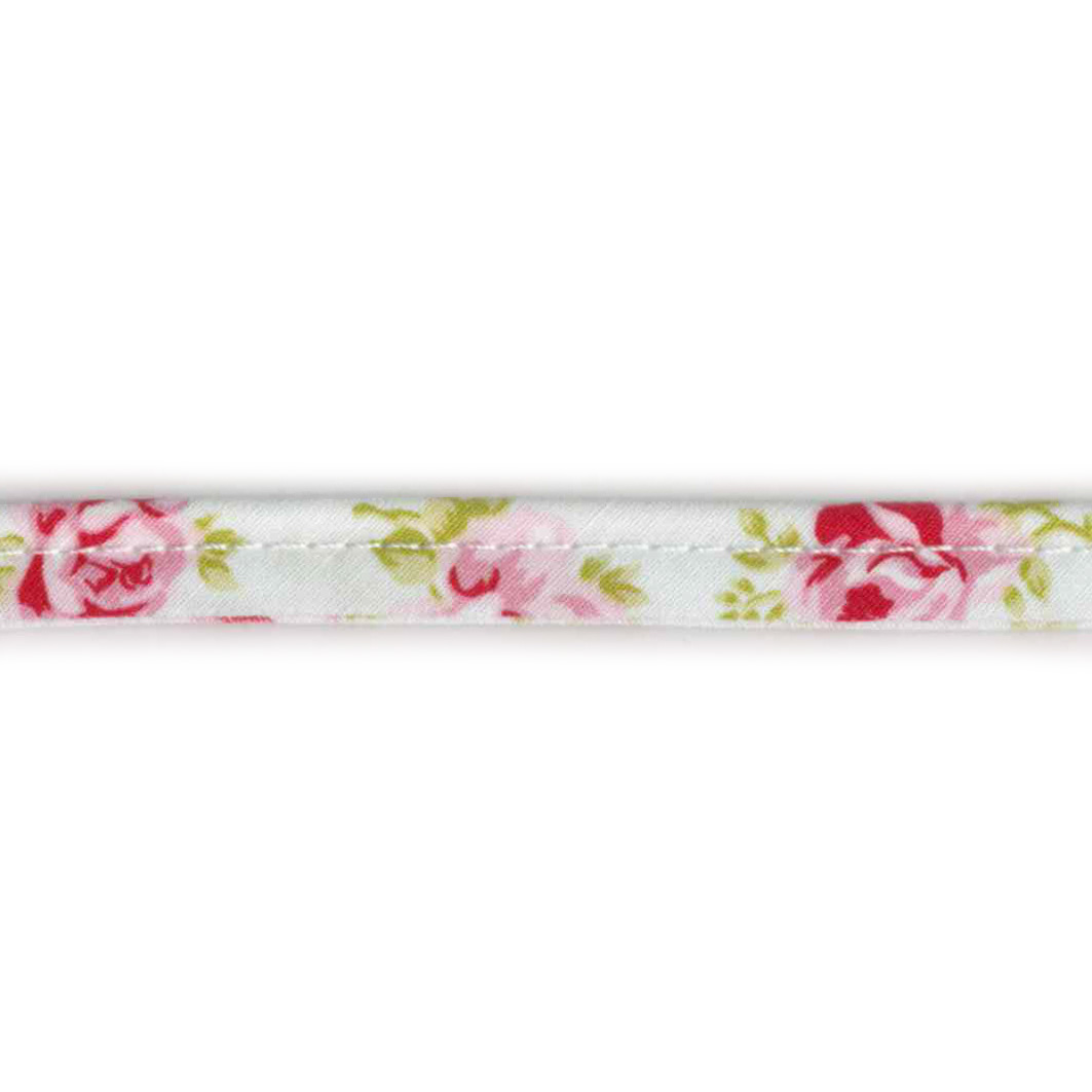 Poplin blomster, piping 