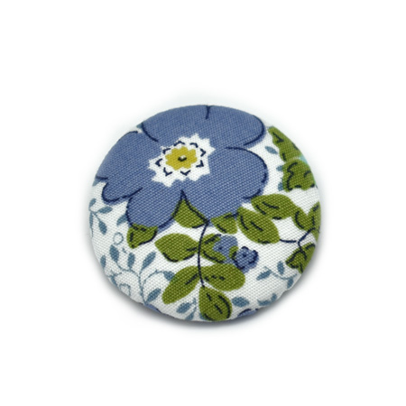 Poplin Blomster, knapper Poplin Blomster, knapper