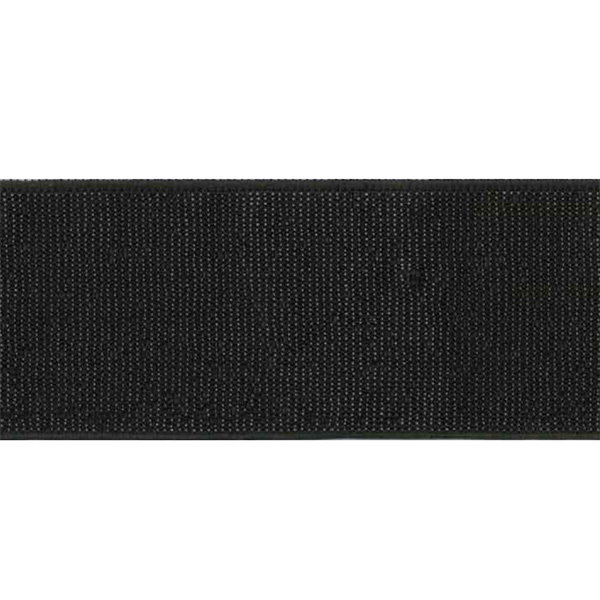 Elastiske bånd m/Lurex 40 mm., sort - Balsløw
