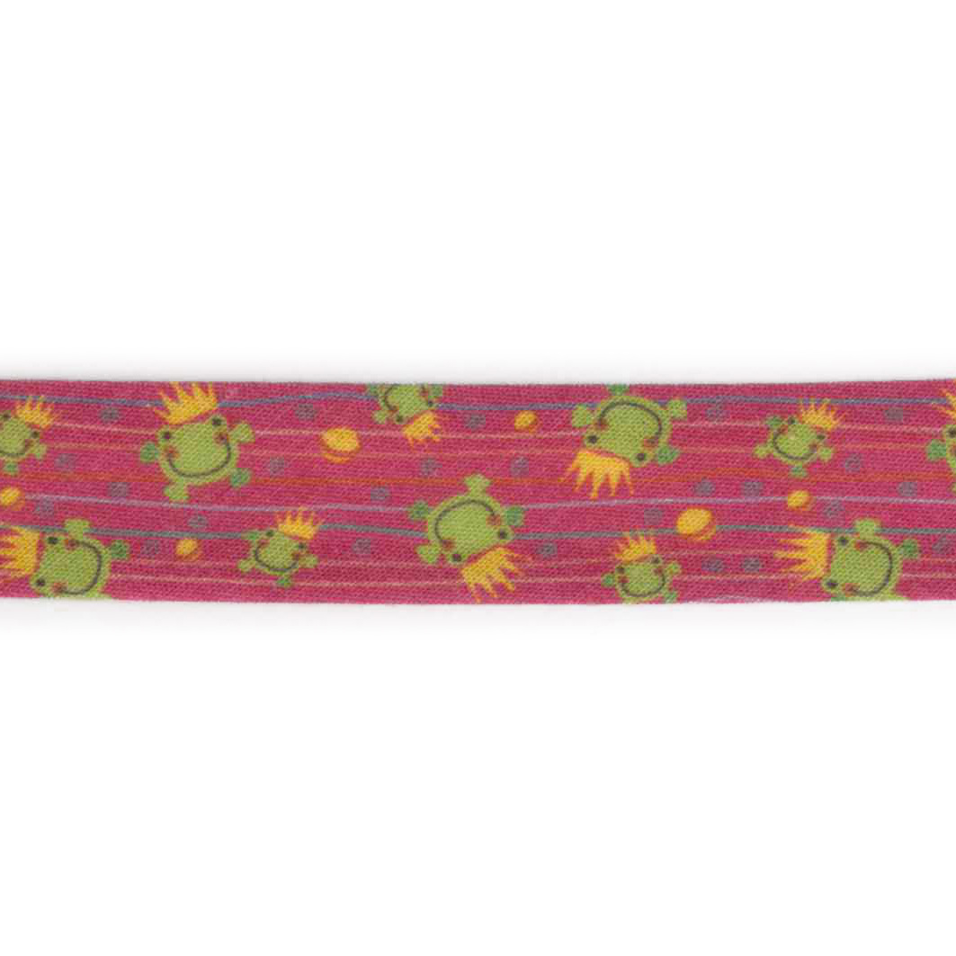 Skråbånd med børne print, pink - Balsløw