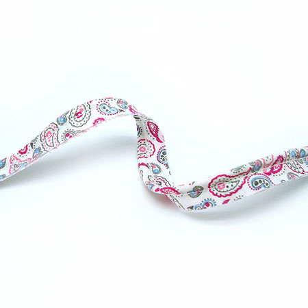 Poplin paisley piping - Balsløw