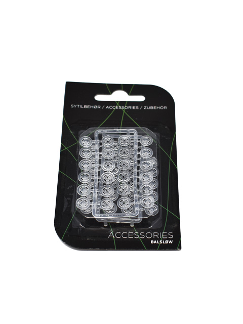 Tryklås, plastik, 8 mm