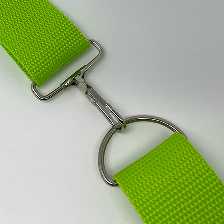 Spænde, D-Ring, metal, 38 mm